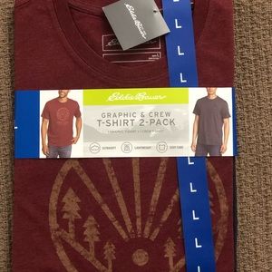 Eddie Bauer New with tags Men’s tee shirts size L